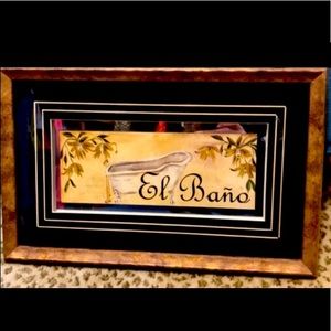 Elegant decorative painting.